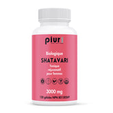 piur1 shatavari biologique 120 gélules - La Boite à Grains